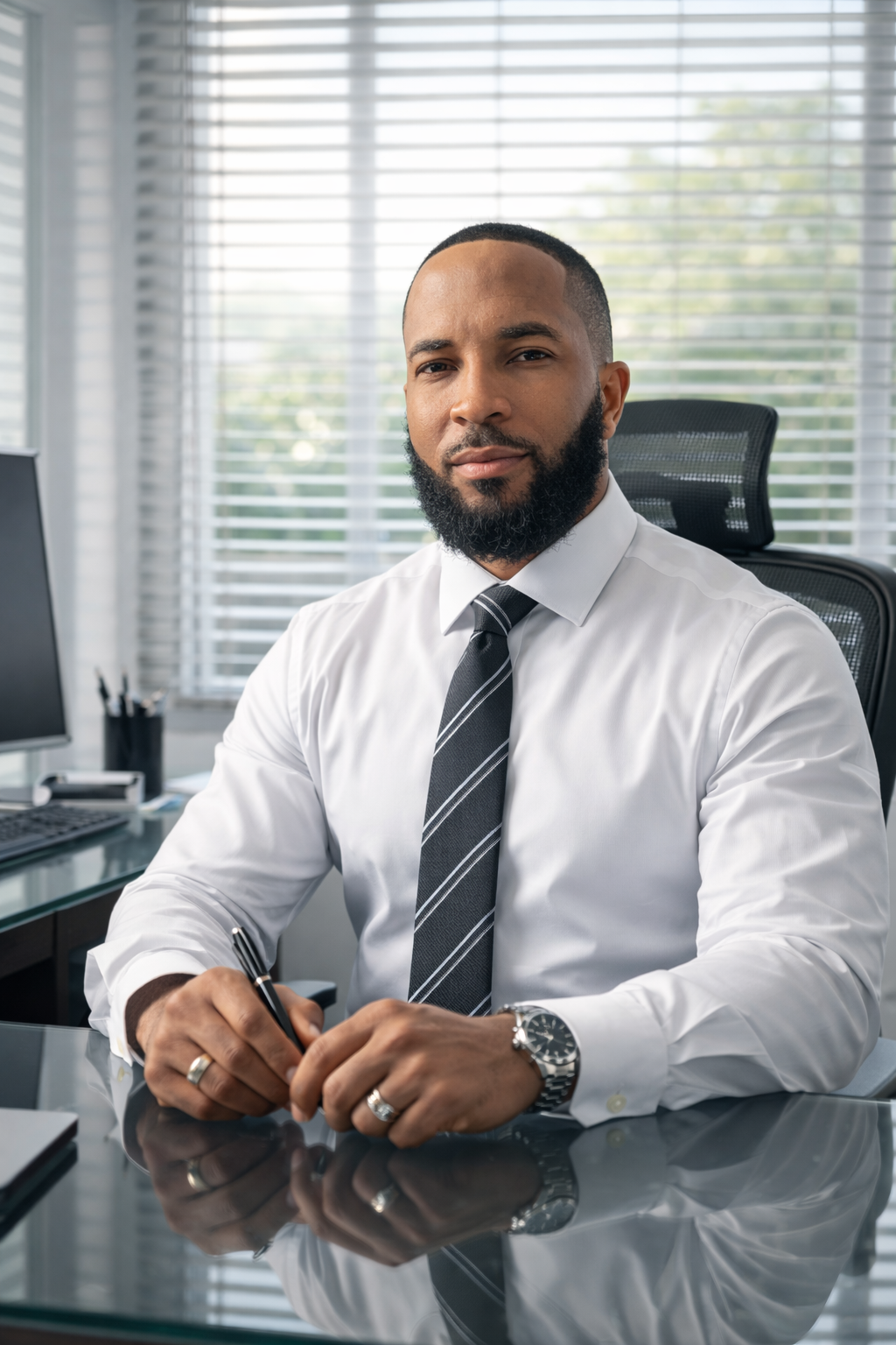 African business professionals